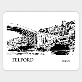 Telford England Sticker